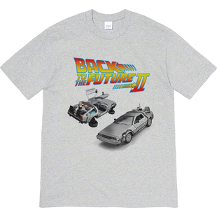 Future科幻复古T恤vintage男女宽松纯棉tee The 回到未来Back