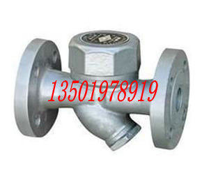 上海 CS49H-16 国标热动式圆盘式Y型蒸汽法兰疏水阀 疏水器DN100
