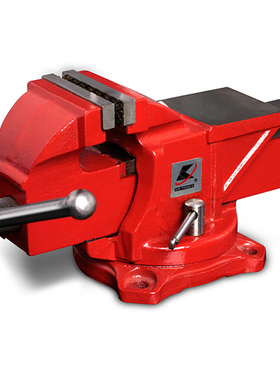 卡夫威尔工业级重型台虎钳3-10寸台虎钳桌虎钳虎口钳钳工PC4001AA