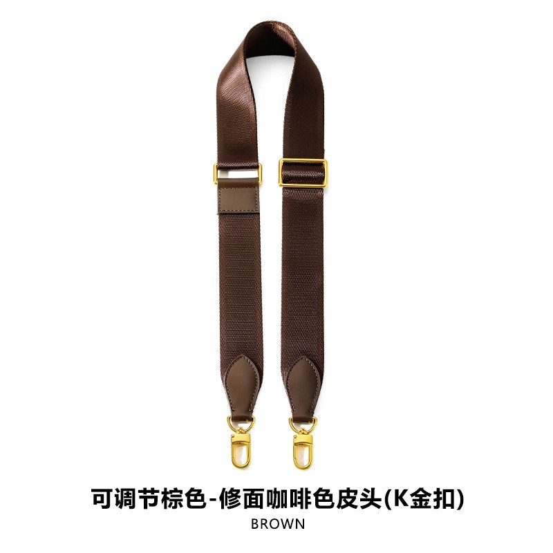 适用改造speedy25单肩30斜挎20枕头贝壳包带可调节咖啡帆布替换带