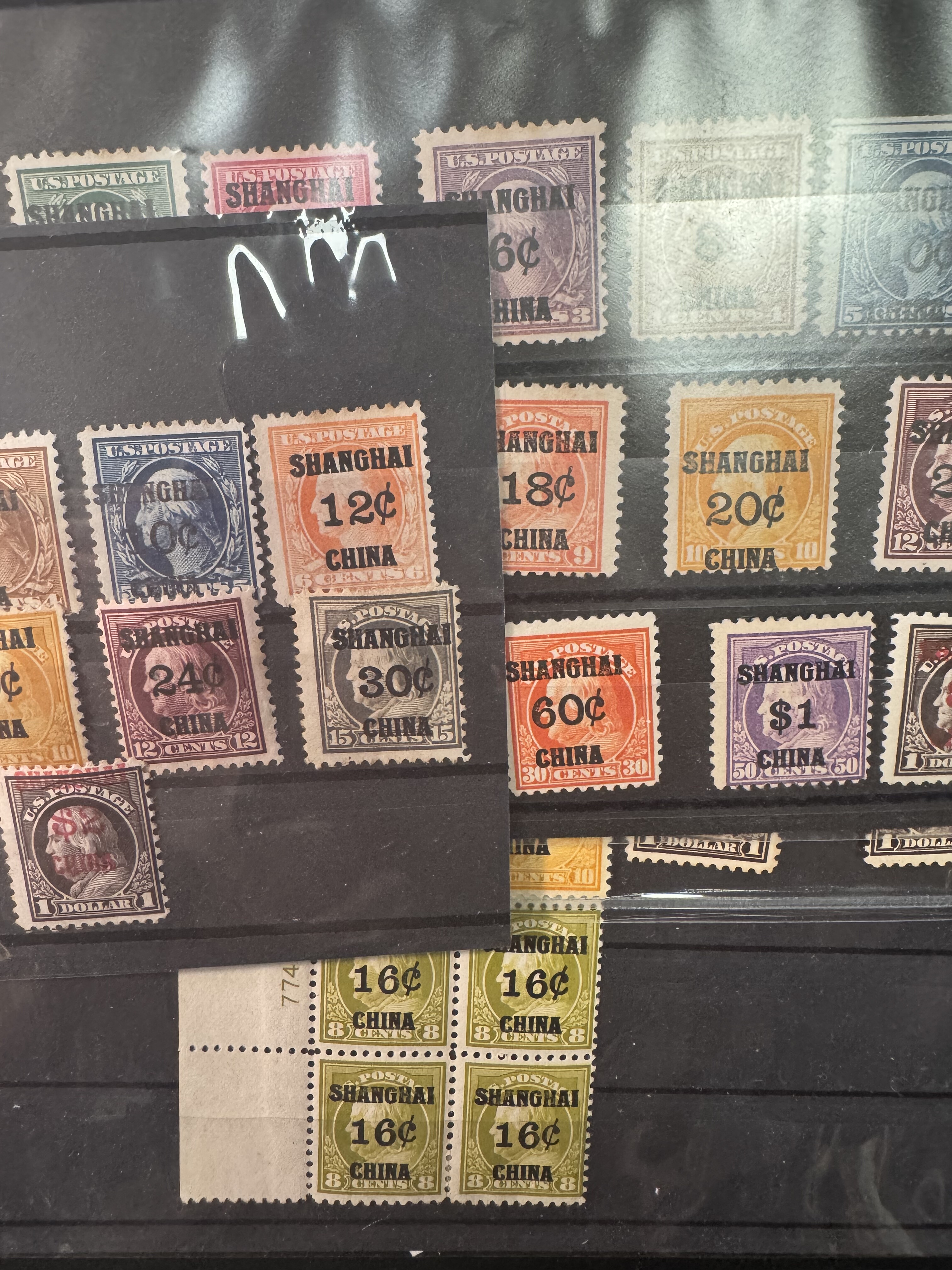 大清 美国在华客邮票