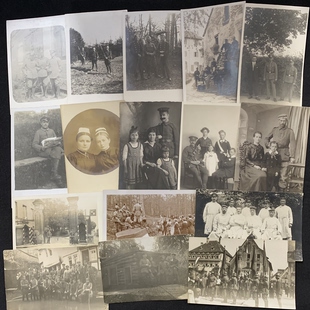 珍藏老明信片 军事人物系列 德奥 自选 欧洲早期