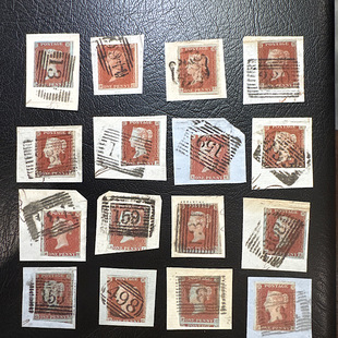 WY-2 英国 无齿红便士 收藏级 剪片 蓝便士 黑便士 收藏 自选