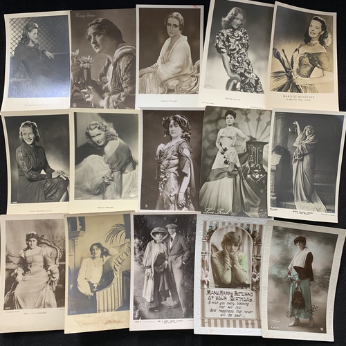 18 英国早期  明星 舞台剧演员 肖像  美女  原版老明信片