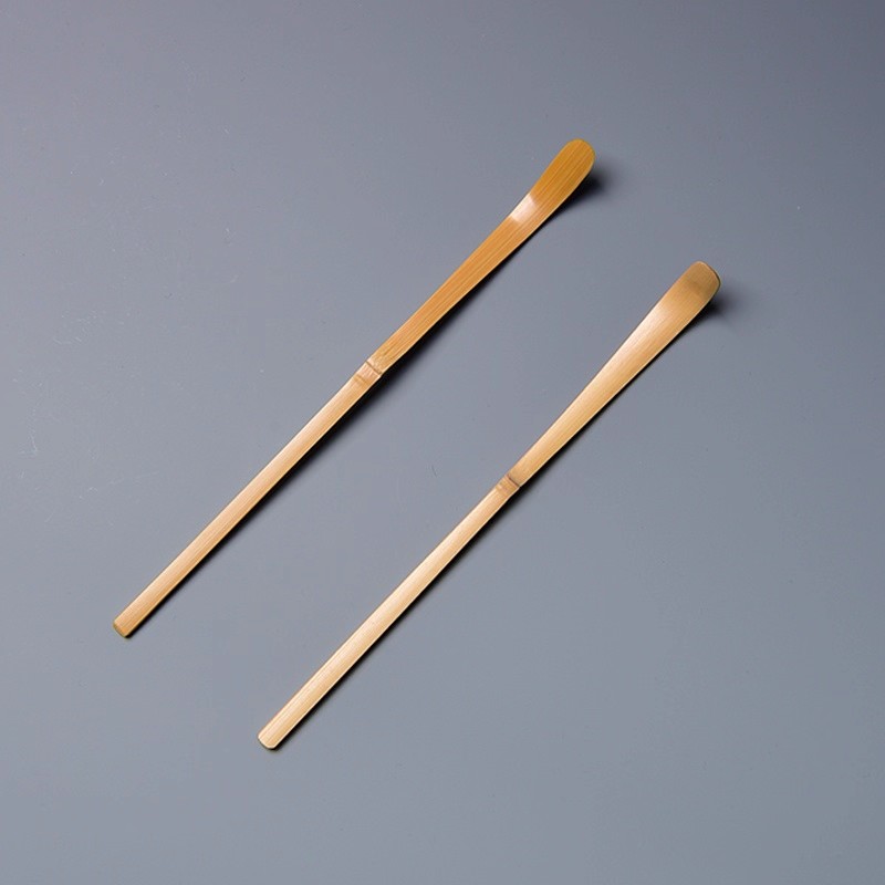 高端日式手工竹制茶拨竹子茶则抹茶勺子单个茶道配件茶匙茶针定制