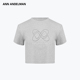 ANDELMAN立体LOGO水洗短款 高腰短袖 T恤女25夏季 设计师ANN 新款