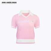 设计师ANN 上衣 T恤女POLO衫 ANDELMAN网球系列2025新款 短袖