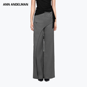 解构双层裙短裤 设计师ANN 裙女夏季 热裤 ANDELMAN细条纹衬衫 西装