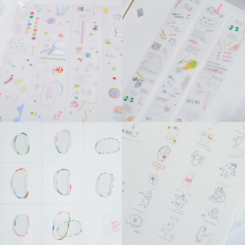 分装手帐胶带计划小事