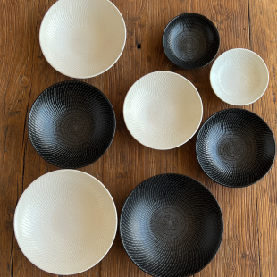 陆升Luzerne日式 7.25 8.25 9.25英寸深汤盘 ASKA云端系列禅意日式