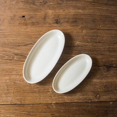 12.5英寸椭圆汤盘Luzerne透明釉