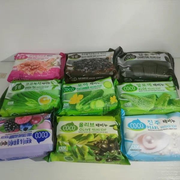 韩国coco去灰皂清洁肌肤洗手洗脸香皂搓泥去灰皂150g一块装包邮