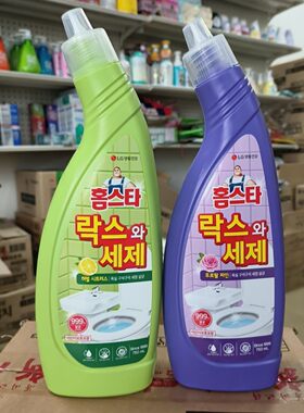 韩国LG马桶清洁剂漂白清洁剂浴室马桶瓷砖清洁750ml容量花香去污
