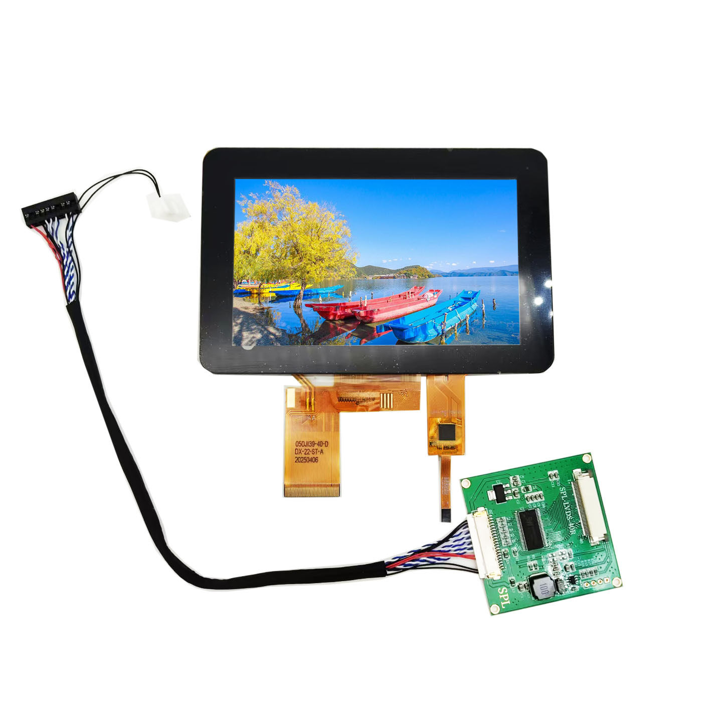 安卓5寸屏幕800*480双排针接口