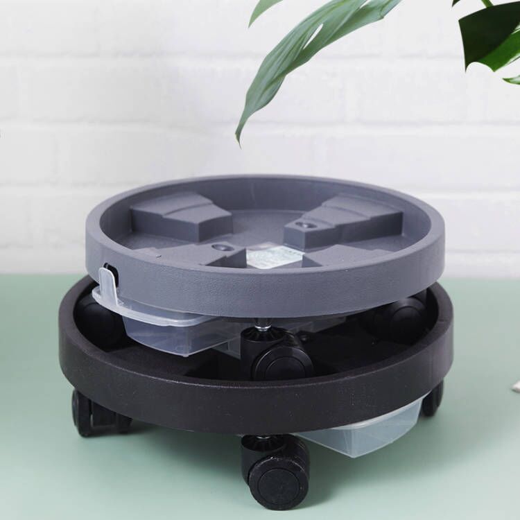 接水盘带轮移动托盘底座万向轮