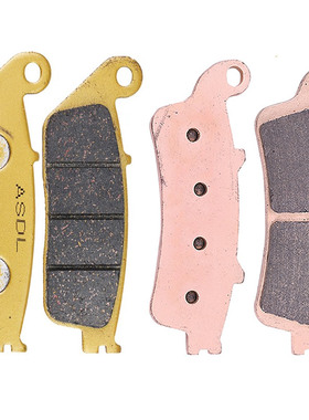 摩托车配件适用于本田银翼400 FJS600刹车片皮前后陶瓷铜基碟刹片