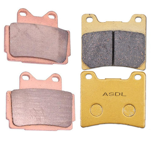 适用雅马哈FZR400 1WG RD500 TZR125刹车片皮陶瓷铜基前后碟刹片