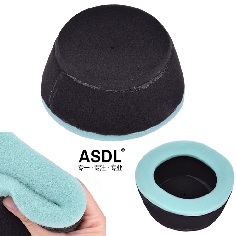 适用摩托车DRZ400空气滤芯00-19年DR-Z400E/SM空滤清器海绵大流量