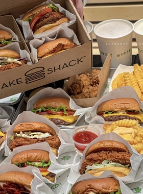SHAKE SHACK汉堡包代购牛肉鸡肉蘑菇牛油果堡脆鸡块芝士