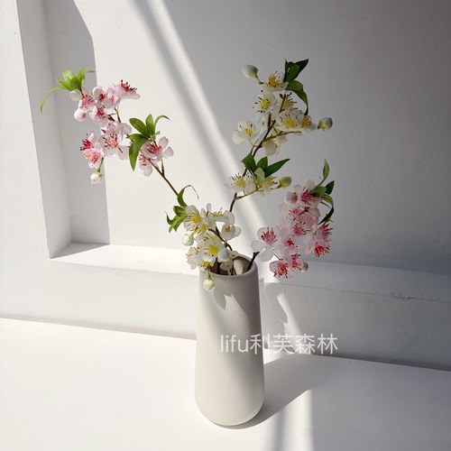 春樱漫序 樱花仿真花 客厅装饰花艺造景摆件 粉色系假花