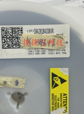 电流感应放大器 INA281B4IDBVR SOT-23-5 全新 原装 现货