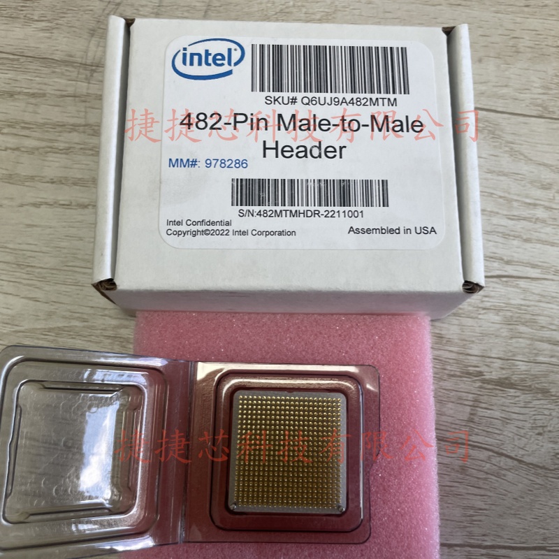 Intel Q6UJ9A482MTM 978286全新原装482-Pin Male-to-Male Header