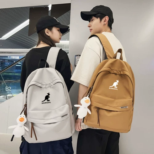 Кенгуру, вместительный и большой ноутбук для путешествий подходит для мужчин и женщин, сумка для школьников, школьный рюкзак, в корейском стиле, простой и элегантный дизайн
