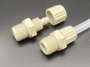 塑料快拧接头直通 12mm 厂家供应 PPH耐腐蚀耐酸碱