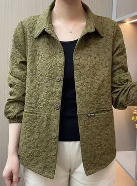 春装外套开衫纯色棒球领夹克衫