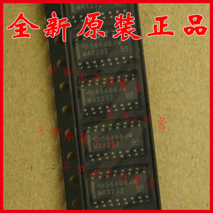 【全新原装】MAX232DR 贴片SOP16 IC DUAL EIA-232 MAX232 TI