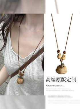 果实吊坠长款项链2025新款爆款