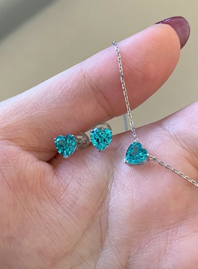 爆闪迷你爱心项链女配饰气质颈链