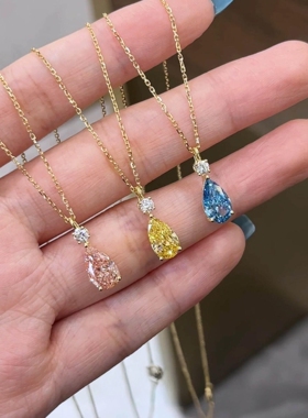 水滴项链女2026新爆款