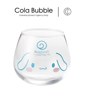 玉桂狗卡通玻璃杯水杯茶杯咖啡杯 日本三丽鸥Cinnamoroll周边正版