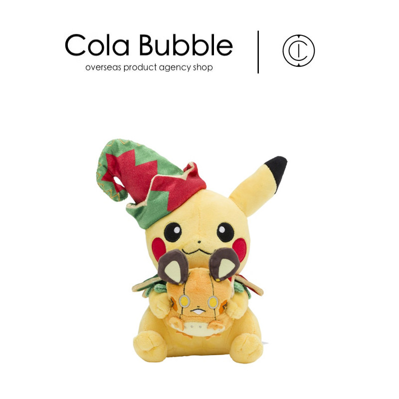 pokemon日本正版圣诞皮卡丘