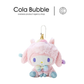 日本三丽鸥正版 melody独角兽美乐蒂公仔玩偶毛绒包包挂件小挂饰