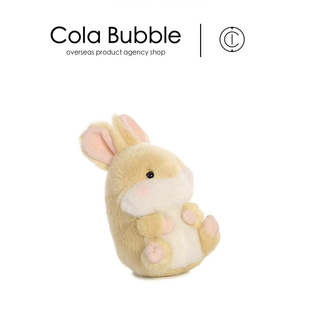 美国aurora world可爱米色小兔子公仔兔兔玩偶娃娃毛绒玩具