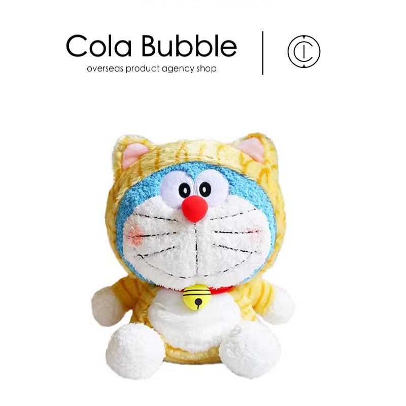 哆啦A梦日本正版叮当猫公仔