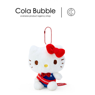 50周年凯蒂猫kt猫公仔玩偶毛绒包包挂件钥匙扣 日本hellokitty正版