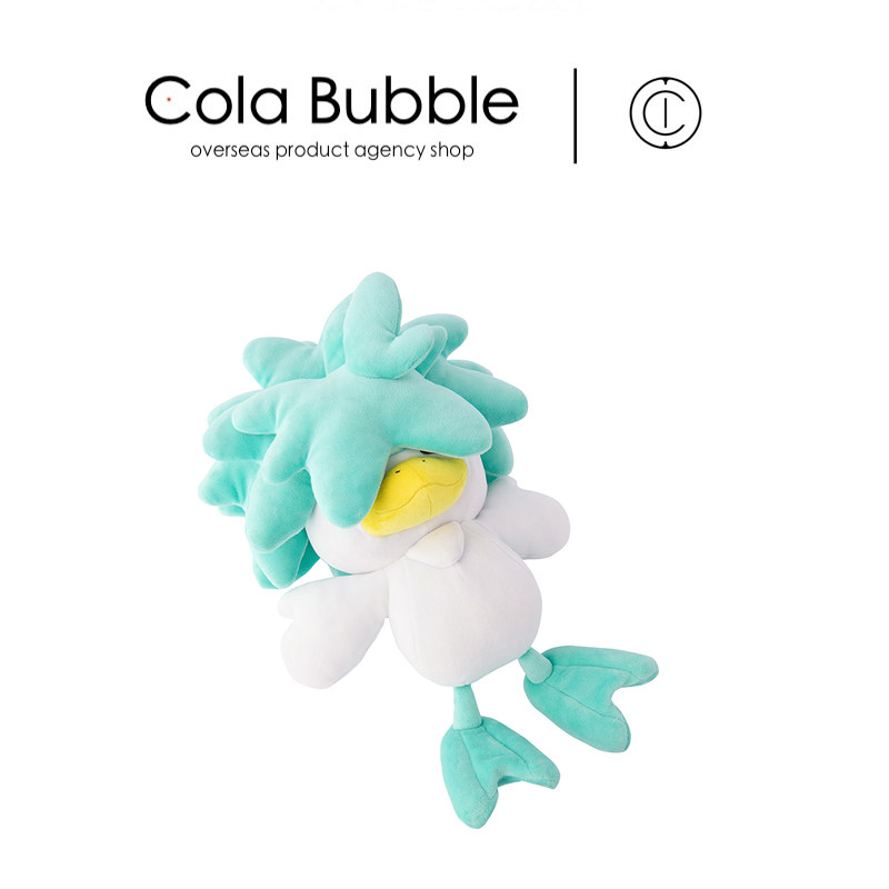 宝可梦日本正版润水鸭公仔