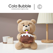 韩国ted熊正版 大电影同款 生日蛋糕泰迪熊公仔玩偶娃娃毛绒玩具