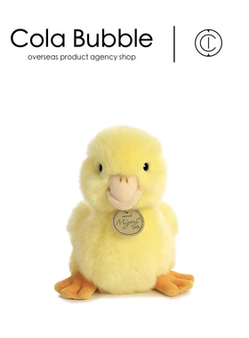 美国aurora world正版可爱黄色小鸭子小黄鸭公仔玩偶娃娃毛绒玩具