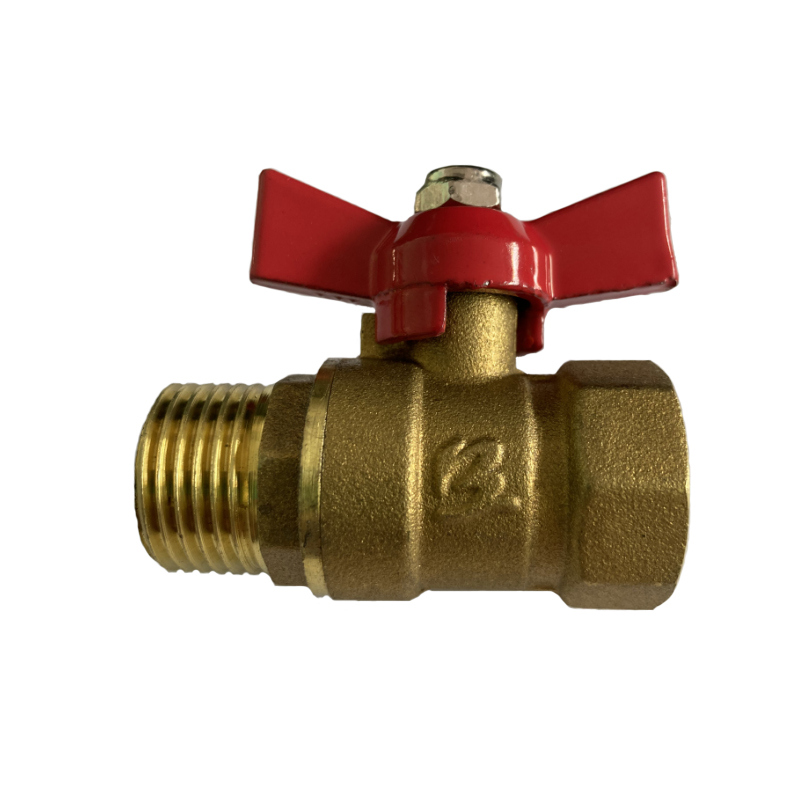 厂家直销博正螺纹内外丝黄铜球阀