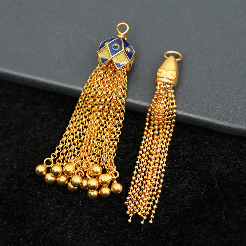 古法银流苏穗子diy饰品配件