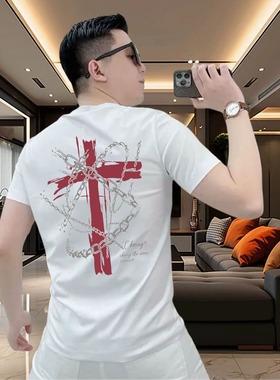 Y1240精梳棉【黑白色 p13】S-5XL