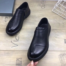 清仓断码娜 百丽男鞋春秋真皮商务休闲鞋头层软牛皮轻便开车皮鞋