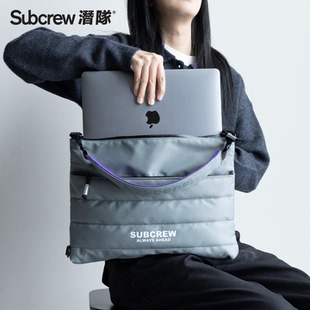 Subcrew 小众高级感手提电脑包14寸通勤学生笔记本手提包 新款