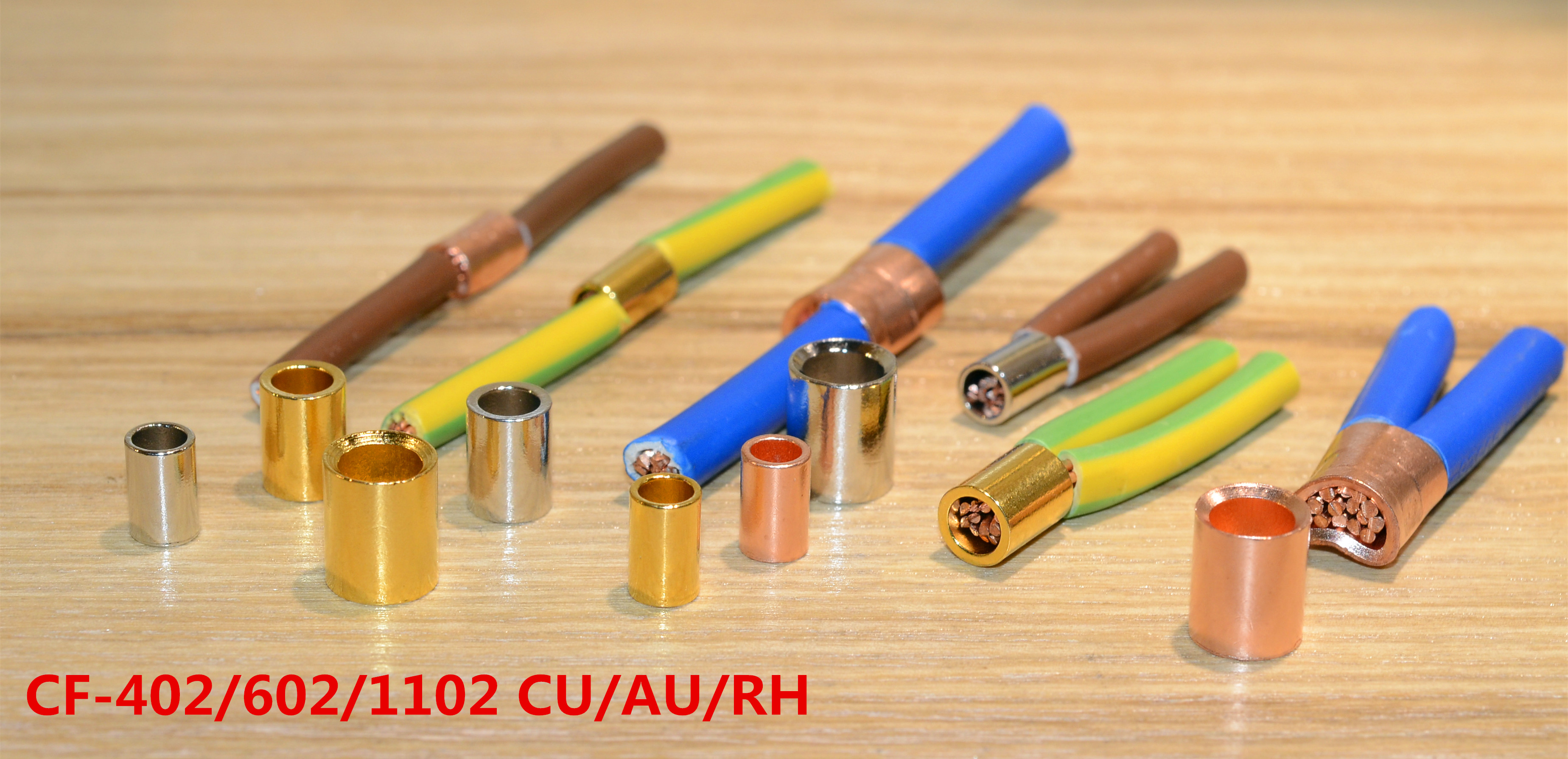 镀金镀铑端子线材接驳端子CM