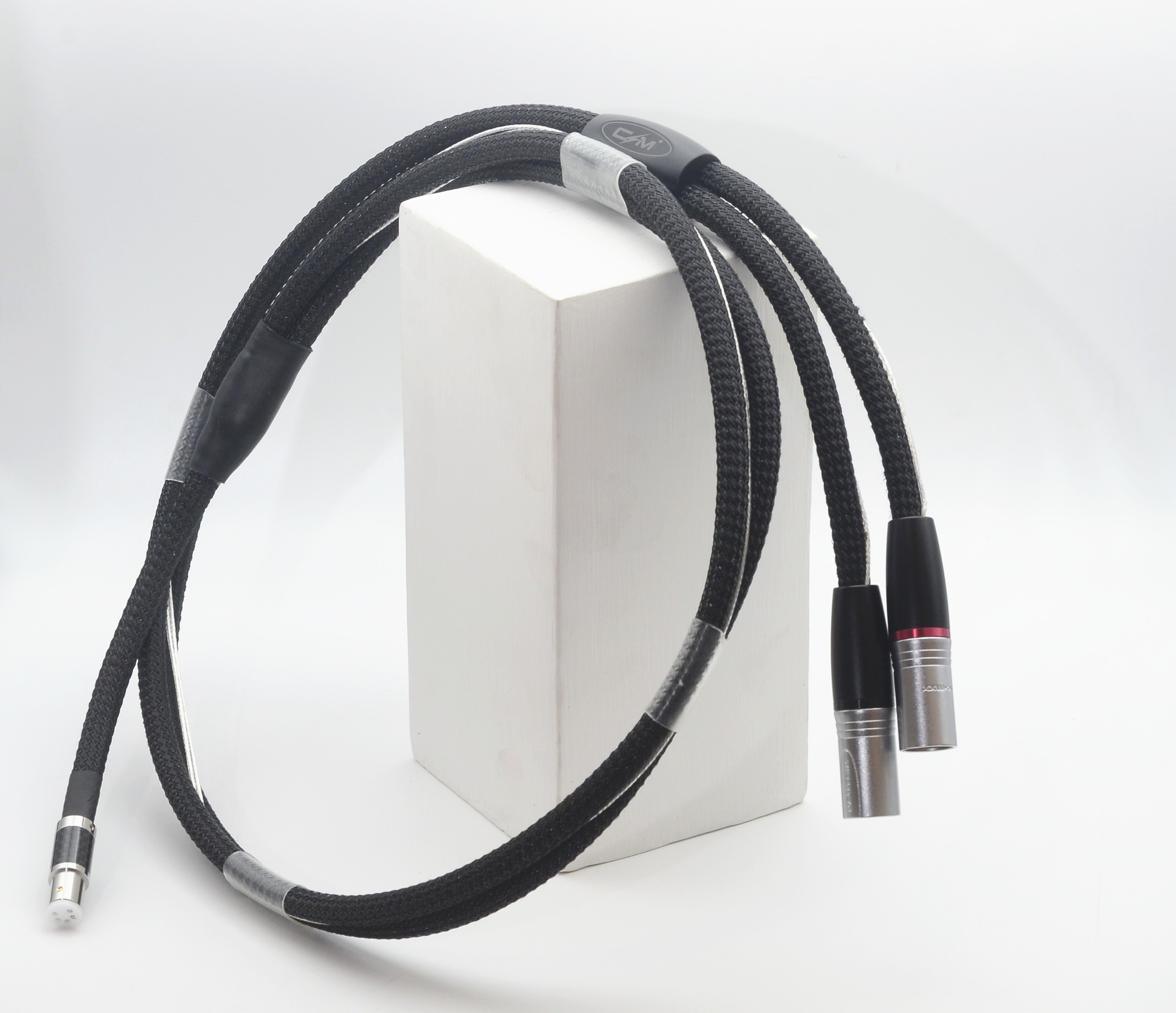 CMaudio Reference 参考级5N纯银  平衡XLR LP唱臂线 黑胶信号线