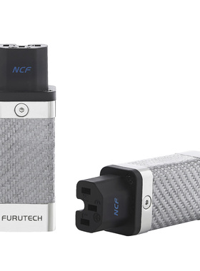 Furutech 日本古河 CF-C15 NCF(R) 尾插 扁平型插尾 纳米镀铑尾插